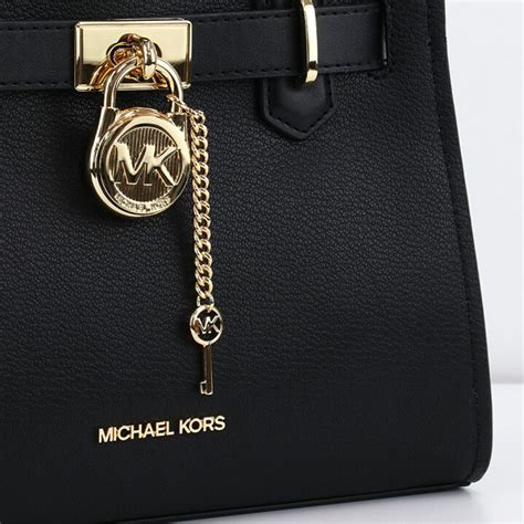сумка michael kors 35t1ghms1l black hamilton medium
